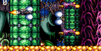 Jim Power: The Lost Dimension in 3D SNES Screenshot