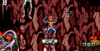 Jim Power: The Lost Dimension in 3D SNES Screenshot