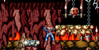 Jim Power: The Lost Dimension in 3D SNES Screenshot