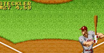 Ken Griffey Jr. Presents: Major League Baseball SNES Screenshot