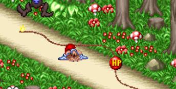 Kid Klown in Crazy Chase SNES Screenshot