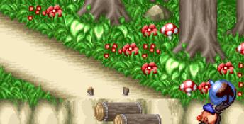 Kid Klown in Crazy Chase SNES Screenshot