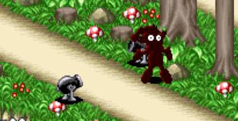 Kid Klown in Crazy Chase SNES Screenshot