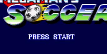 Mega Man's Soccer SNES Screenshot