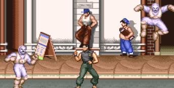 Mighty Morphin Power Rangers: The Movie SNES Screenshot