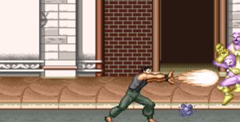 Mighty Morphin Power Rangers: The Movie SNES Screenshot