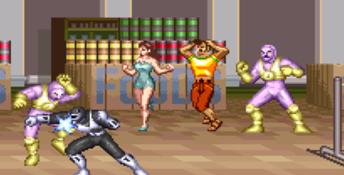 Mighty Morphin Power Rangers: The Movie SNES Screenshot