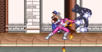 Mighty Morphin Power Rangers: The Movie SNES Screenshot