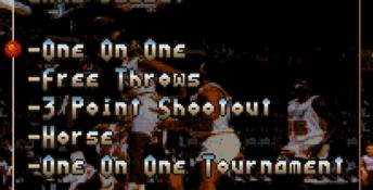 NBA All-Star Challenge SNES Screenshot