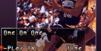 NBA All-Star Challenge SNES Screenshot