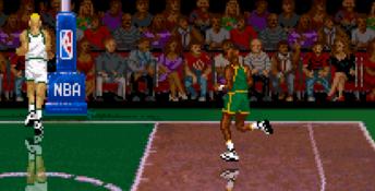 NBA All-Star Challenge SNES Screenshot