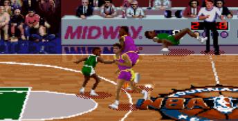 NBA Jam Tournament Edition SNES Screenshot