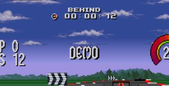 Newman Haas Indy Car Racing SNES Screenshot