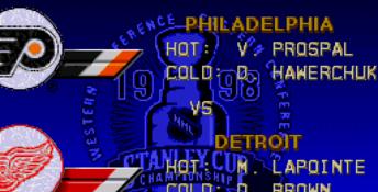 NHL '98 SNES Screenshot