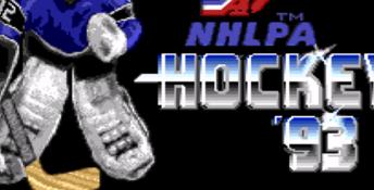 NHLPA Hockey '93 SNES Screenshot