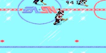 NHLPA Hockey '93 SNES Screenshot