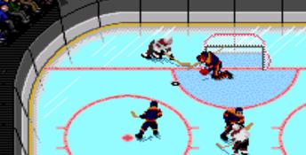 NHLPA Hockey '93 SNES Screenshot