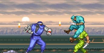 The Ninja Warriors SNES Screenshot