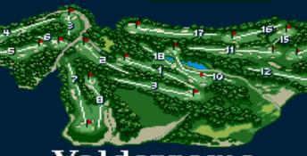 PGA European Tour SNES Screenshot