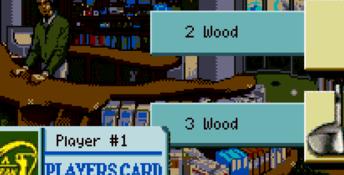 PGA European Tour SNES Screenshot