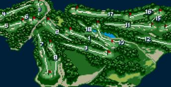 PGA European Tour SNES Screenshot