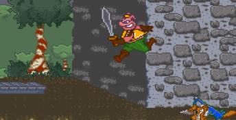 Power Piggs of the Dark Age SNES Screenshot