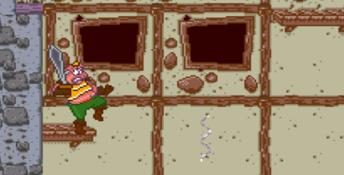 Power Piggs of the Dark Age SNES Screenshot