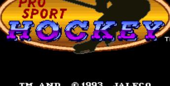 Pro Sport Hockey SNES Screenshot