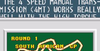 Redline: F-1 Racer SNES Screenshot