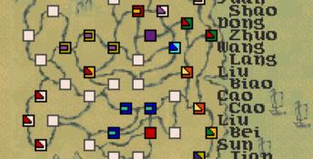 Romance of the Three Kingdoms IV: Wall of Fire SNES Screenshot