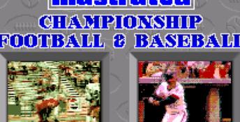 Sports Illustrated: Championship Football & Baseball