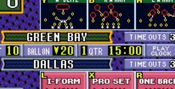 Sterling Sharpe: End 2 End SNES Screenshot