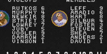 Super Bases Loaded SNES Screenshot
