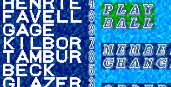Super Bases Loaded SNES Screenshot