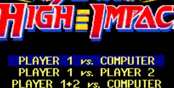 Super High Impact SNES Screenshot