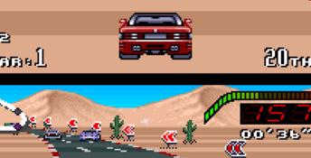 Top Gear SNES Screenshot