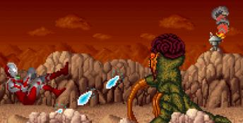Ultraman: Towards the Future SNES Screenshot