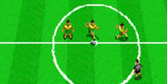 Virtual Soccer SNES Screenshot