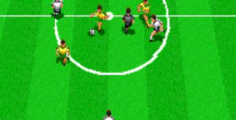 Virtual Soccer SNES Screenshot
