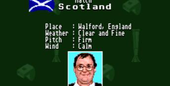Virtual Soccer SNES Screenshot