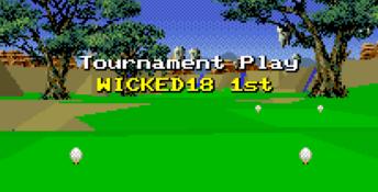 True Golf: Wicked 18 SNES Screenshot