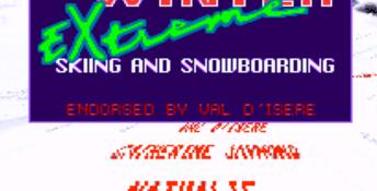 Tommy Moe's Winter Extreme: Skiing & Snowboarding SNES Screenshot