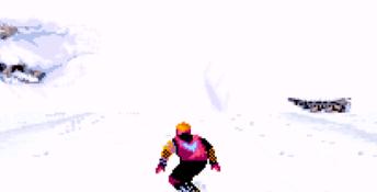 Tommy Moe's Winter Extreme: Skiing & Snowboarding SNES Screenshot