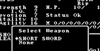 Wizardry 5: Heart of the Maelstrom SNES Screenshot