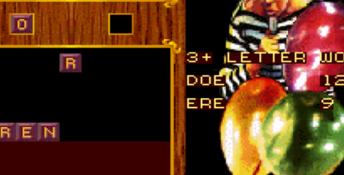 Wordtris SNES Screenshot
