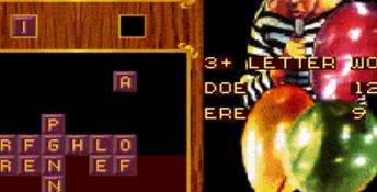 Wordtris SNES Screenshot