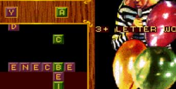 Wordtris SNES Screenshot