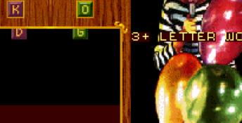 Wordtris SNES Screenshot