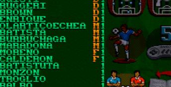 World Cup Striker SNES Screenshot