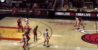 NBA Live 08 XBox 360 Screenshot